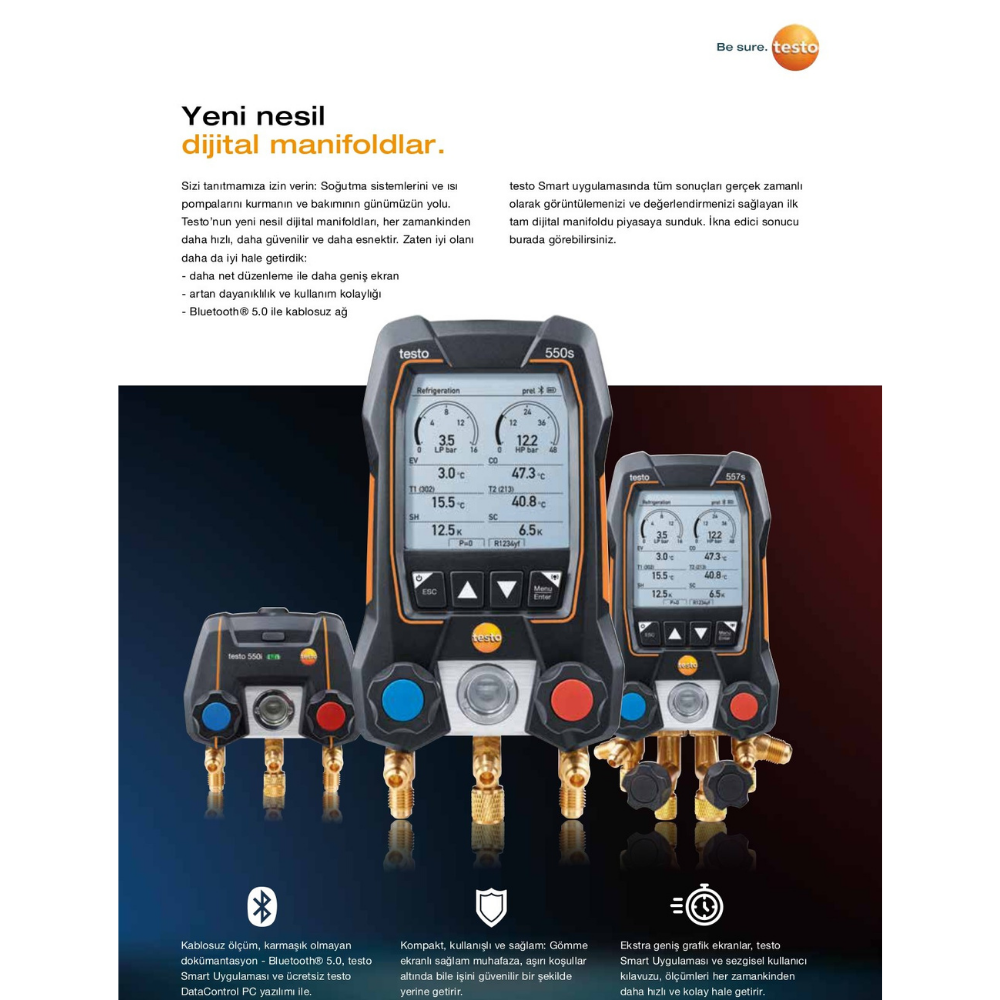 Testo Dijital Manifold