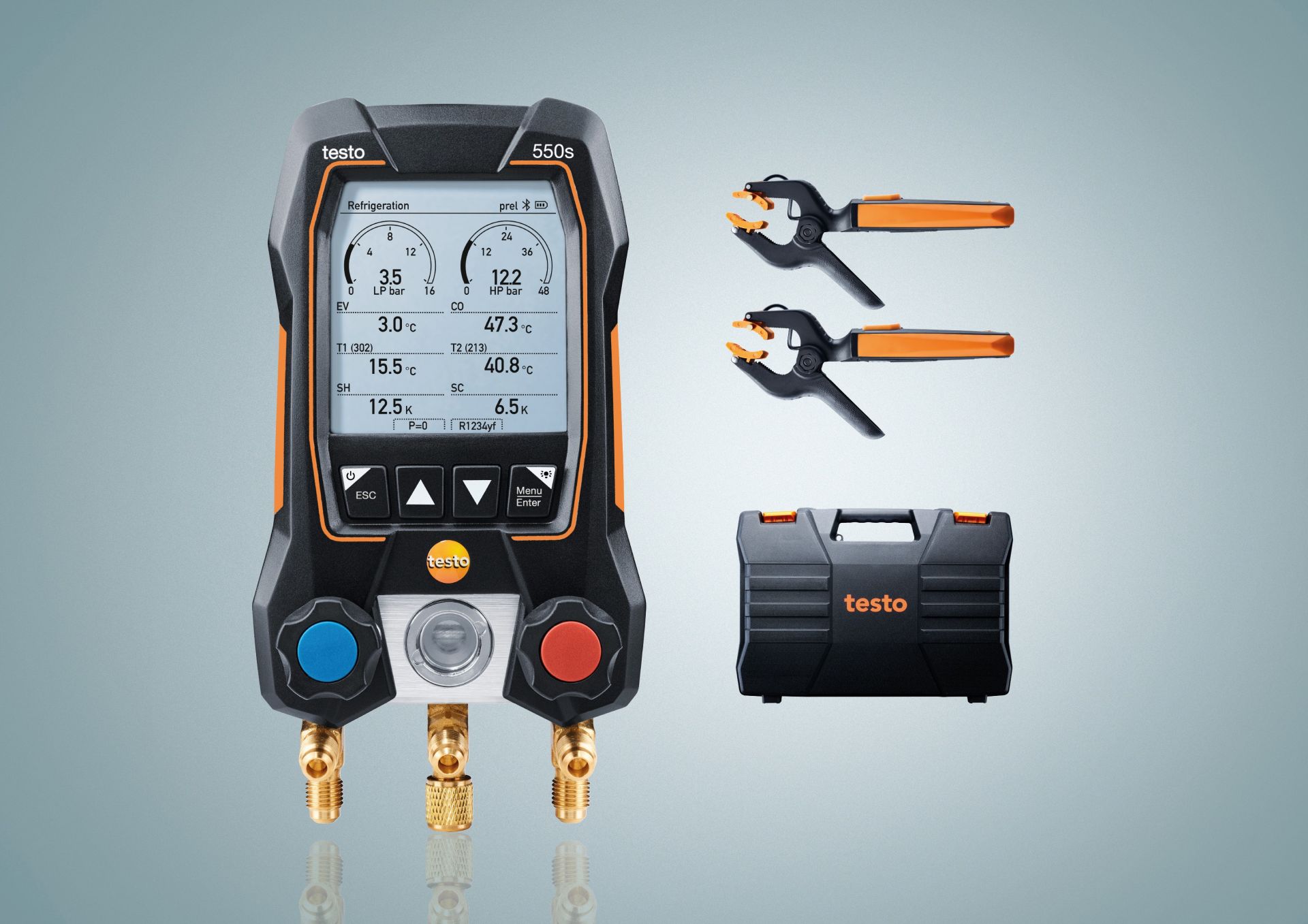 Testo 550s Dijital Manifold