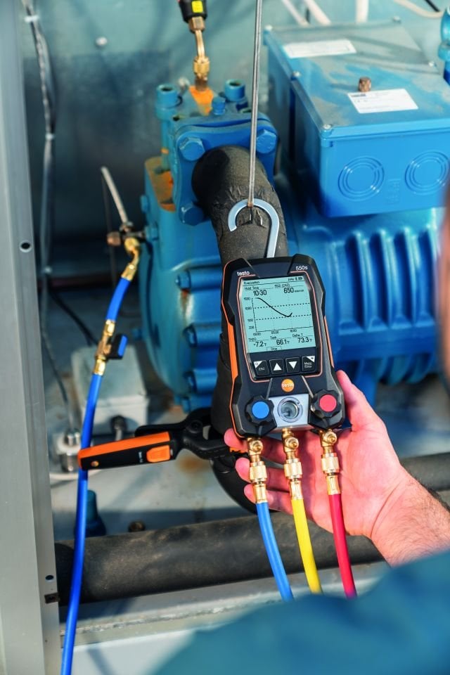 Testo 550s Dijital Manifold