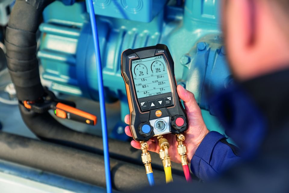 Testo 550s Dijital Manifold