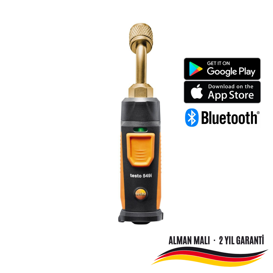 Testo 549i - Bluetooth Bağlantılı Dijital Manifold