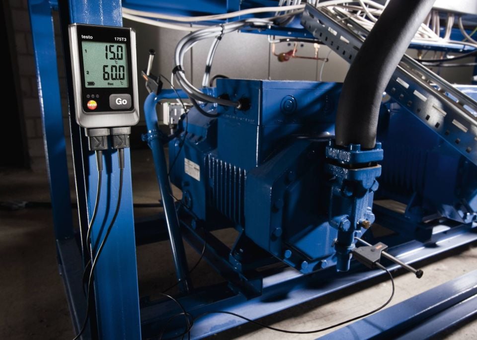 Testo 175-T3 İki Kanallı Sıcaklık Kaydedici (Harici TC Problu)