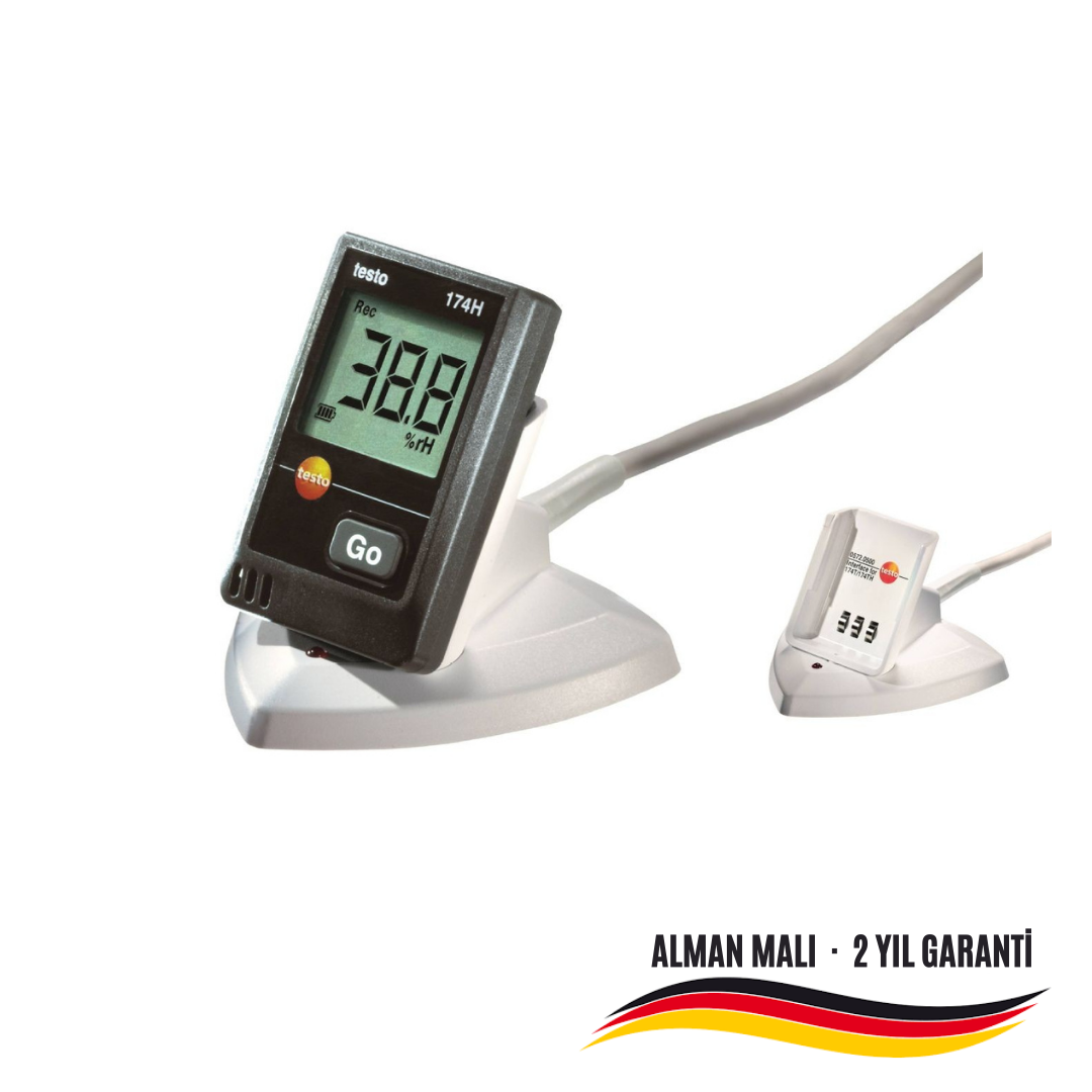 Testo 174H Datalogger Seti (Nem Ve Sıcaklık Kaydedici)