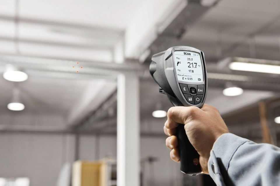 Testo 835-T2 - Infrared Termometre (1500 °C'ye kadar)