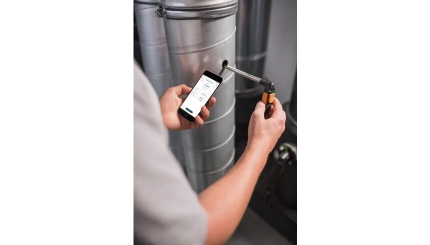 Testo 405i Akıllı Telefonla Kullanılan Termal Anemometre