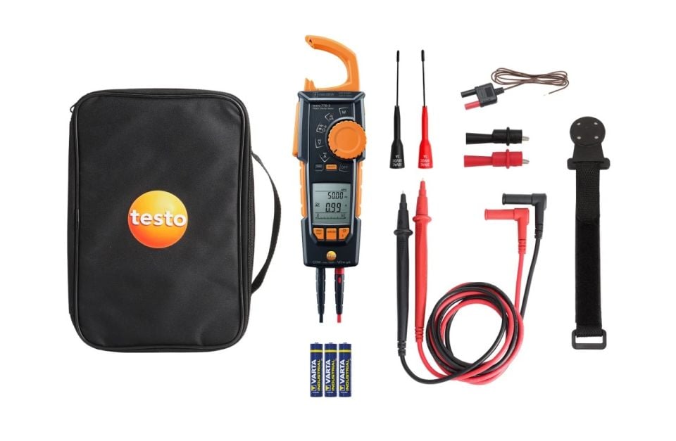 Testo 770-3 Bluetooth Pens Ampermetre Premium Set