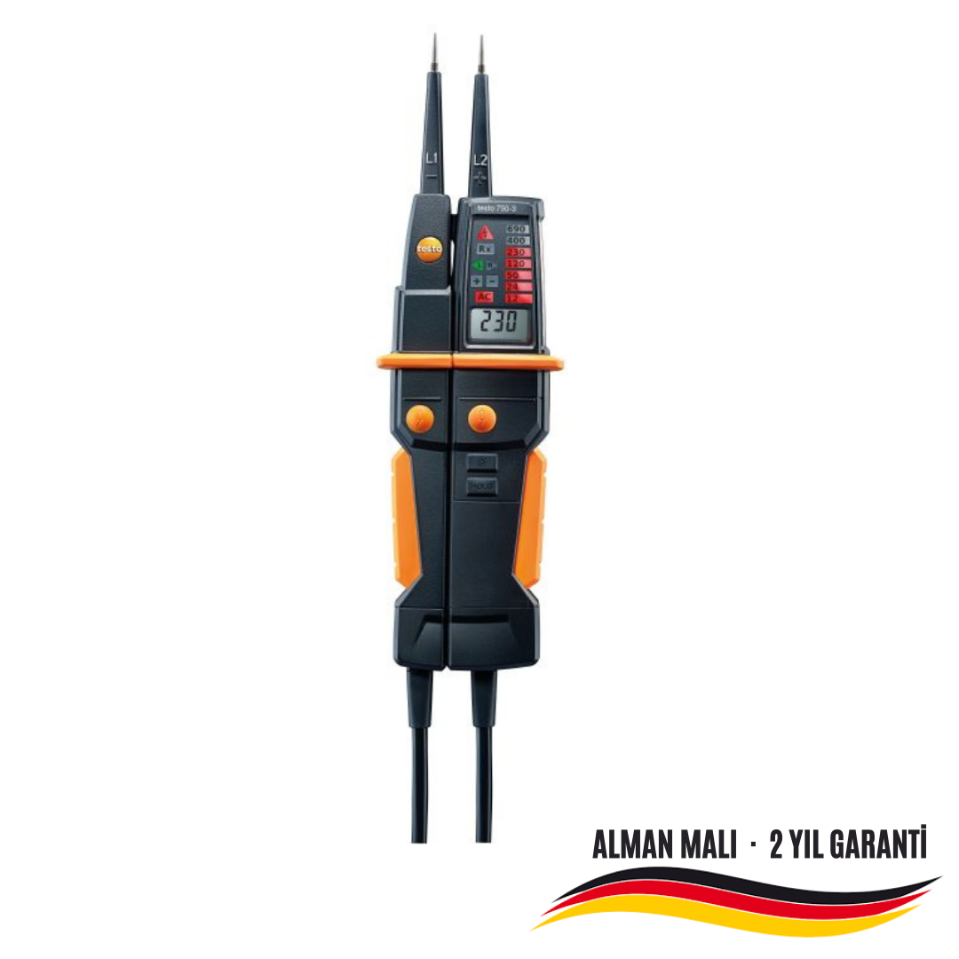 Testo 750-3 Gerilim Test Cihazı