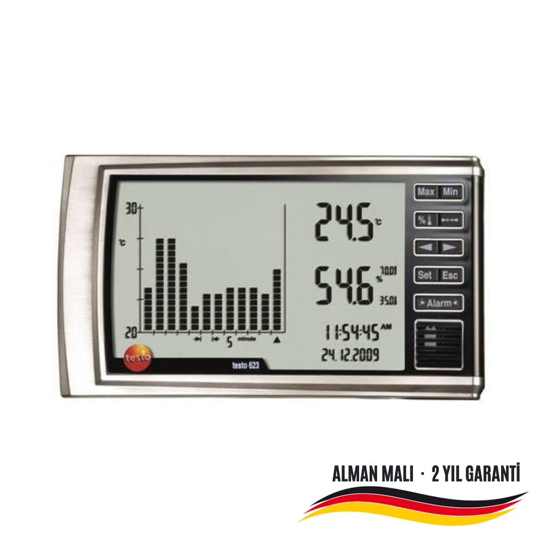 Testo 623 Nem Sıcaklık Göstergesi