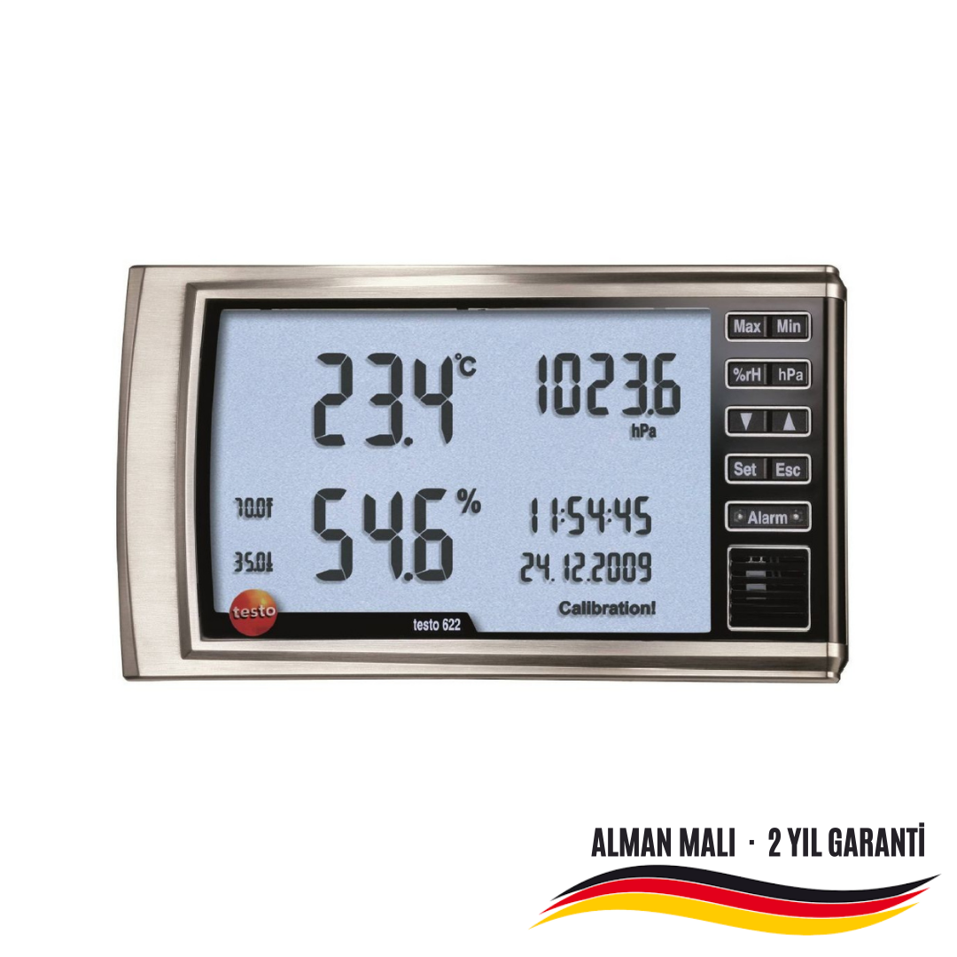 Testo 622 Nem Sıcaklık Basınç Göstergesi
