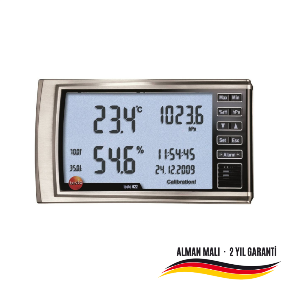 Testo 622 Nem Sıcaklık Basınç Göstergesi