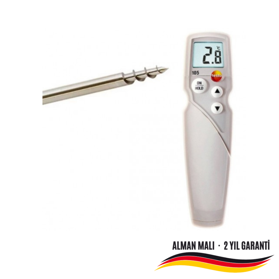 Testo 105 Dondurulmuş Gıda Termometresi