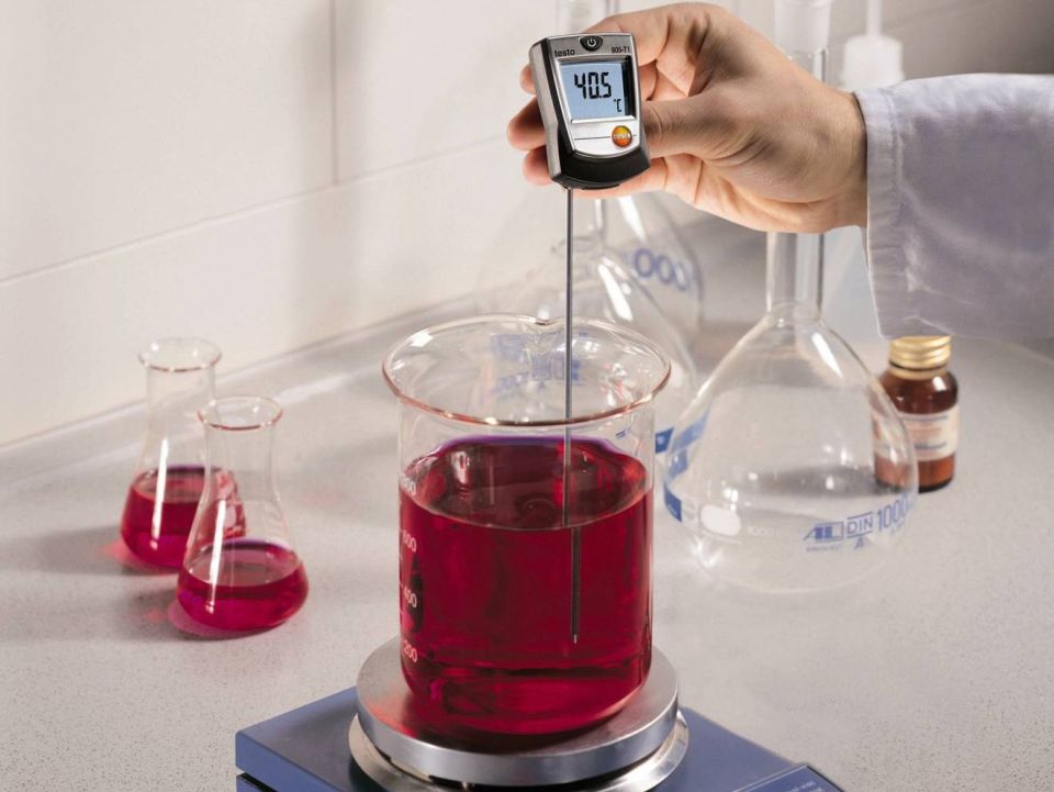 Testo 905-T1 Daldırma Batırma Tip Termometre