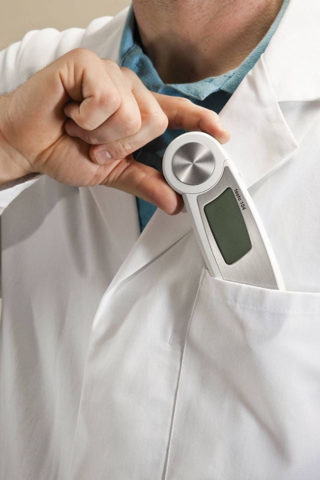 Testo 104 Batırma Tip Su Geçirmez Gıda Termometresi