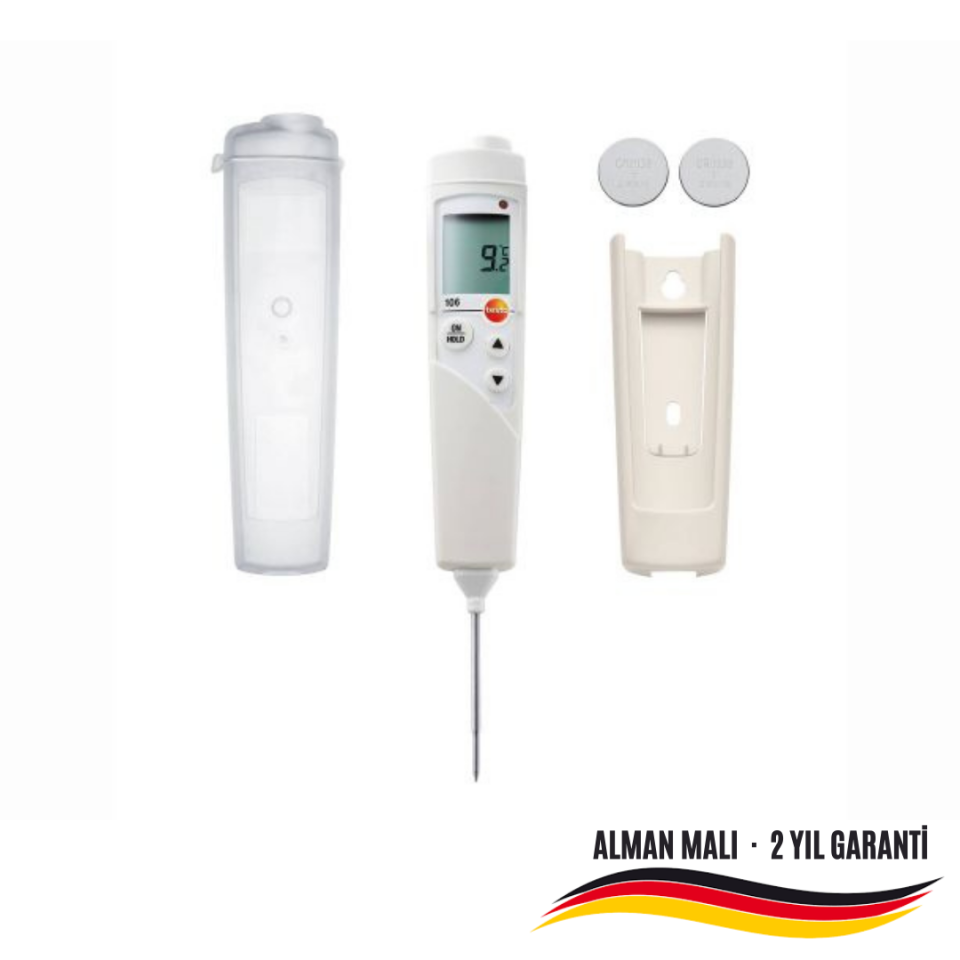 Testo 106 Daldırma/Batırma Tip Termometre