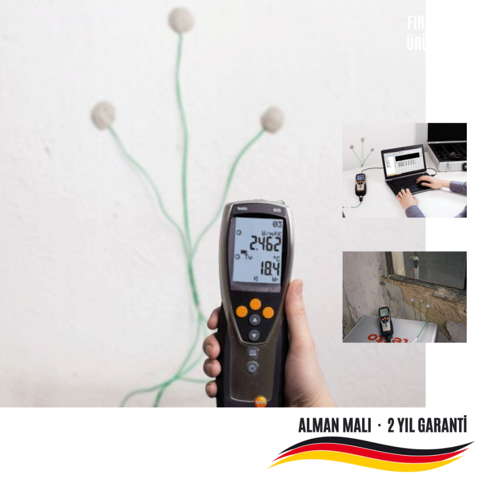 Testo 635 U değeri Ölçüm Cihazı