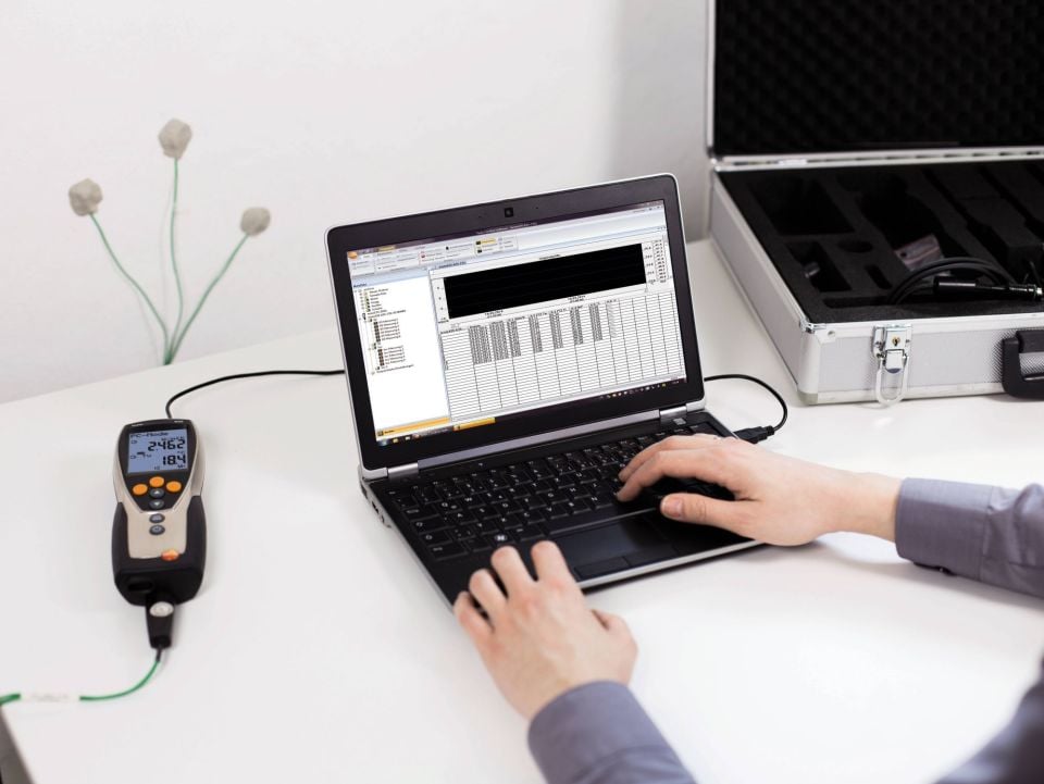 Testo 635 U değeri Ölçüm Cihazı