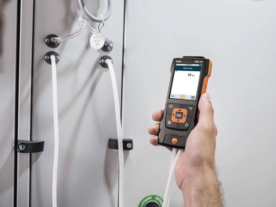 Testo 440dP Bluetooth'lu Hava Hızı Combo Set 2