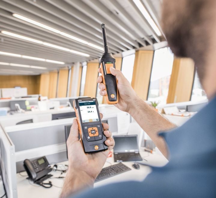 Testo 440dP Bluetooth'lu Hava Hızı Combo Set 2