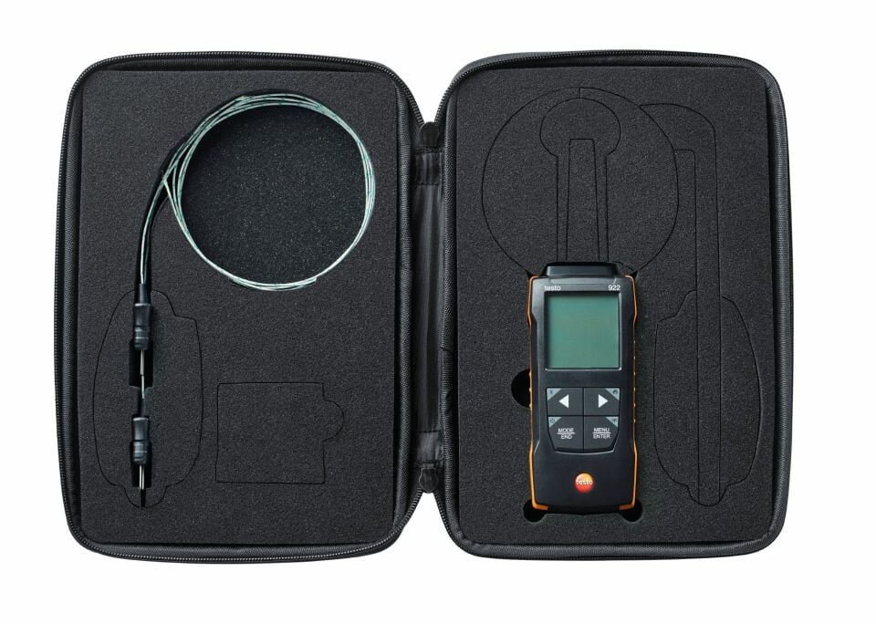 Testo 922 App Bağlantılı TC-K Tip 2 Kanallı Sıcaklık Ölçer