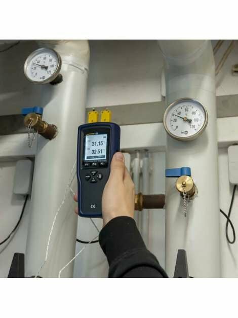 PCE T330 İki Kanallı Sıcaklık Dataloggerı