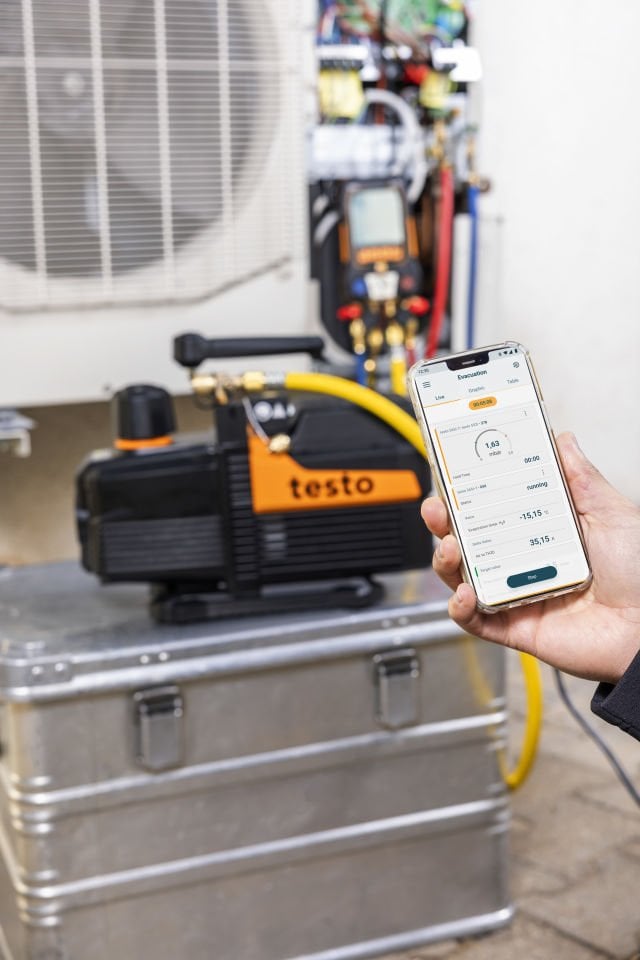 Testo 565i Vakum Pompası 10CFM-283 l/dk-19m3
