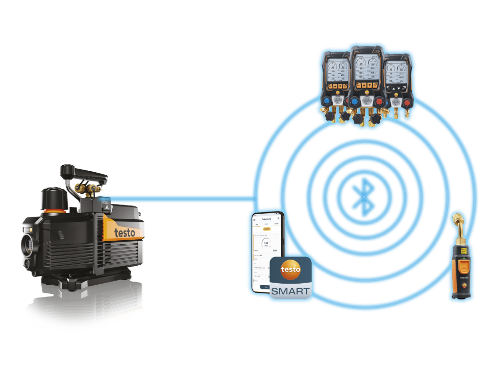 Testo 565i Vakum Pompası 10CFM-283 l/dk-19m3