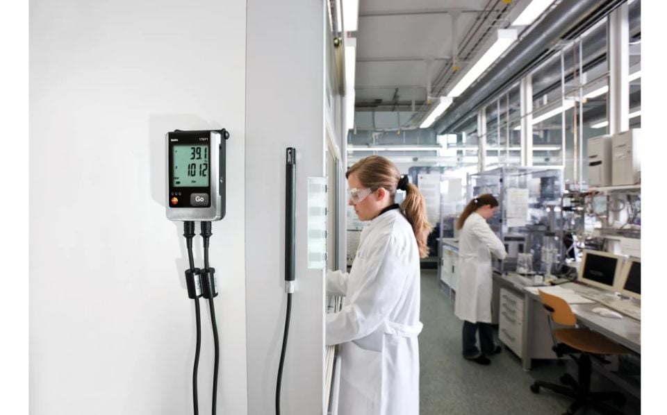 Testo 176-P1 Basınç, Nem ve Sıcaklık Veri Kaydedici - Datalogger