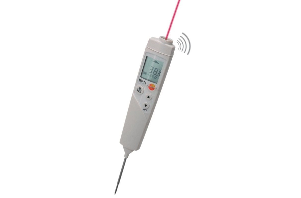 Testo 826-T4 Infrared ve Batırma Tip Termometre