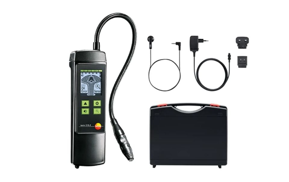 Testo 316-4 Soğutucu Gaz Kaçak Dedektörü