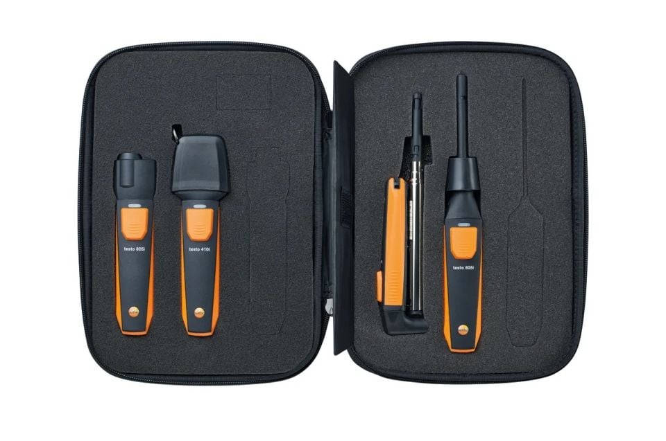 Testo Akıllı Problar Havalandırma ve Klima (VAC) Seti