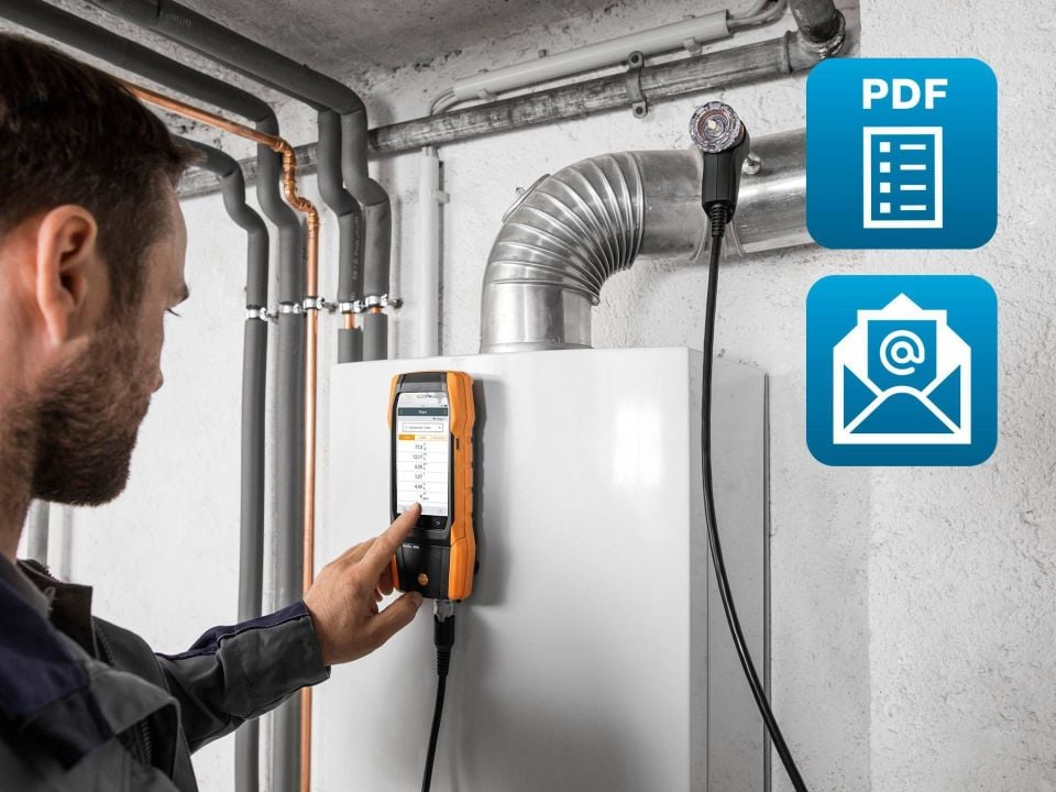 Testo 300 Set 4 - 15.000ppm Baca Gazı Analiz Cihazı - Yazıcısız Set