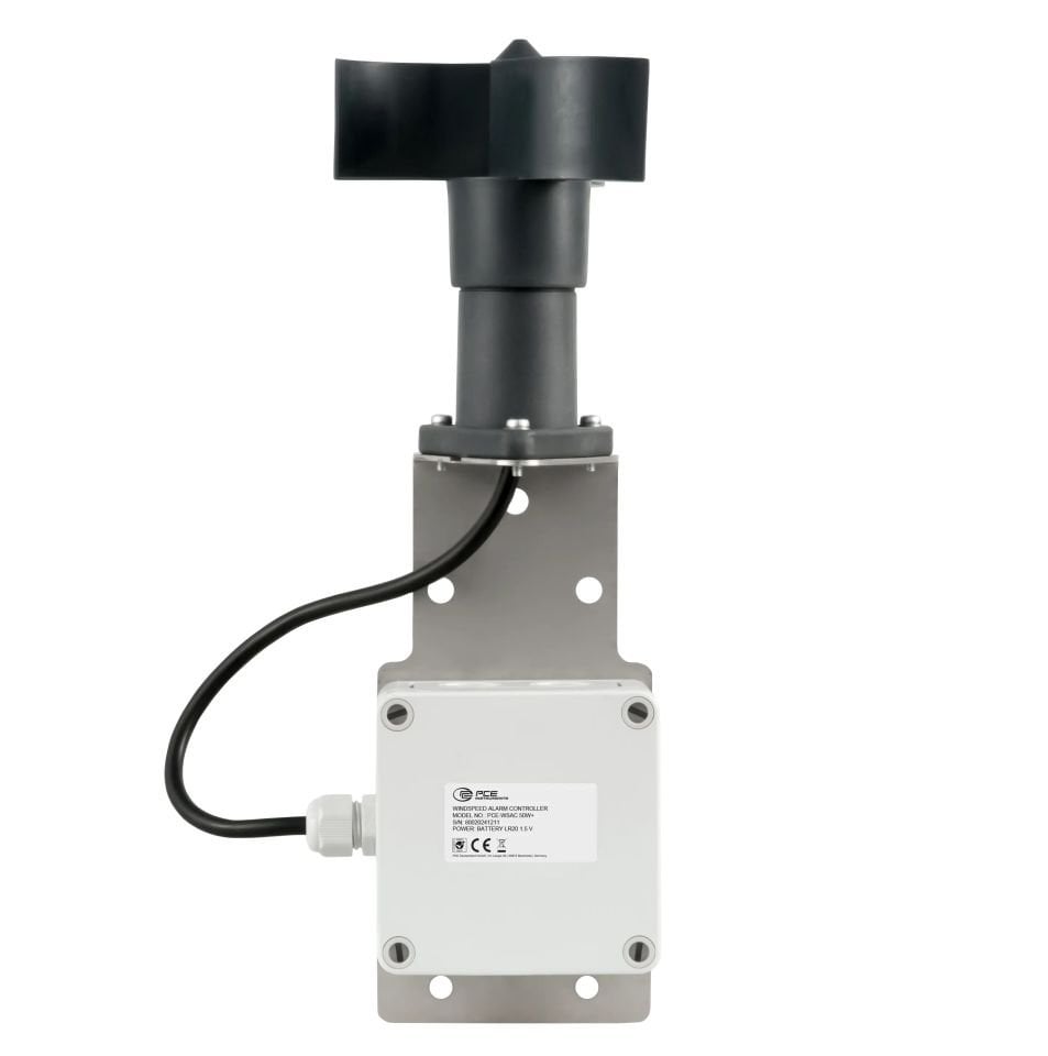 PCE-WSAC 50W+ 24 Rüzgar Hızı Ölçüm İstasyonu
