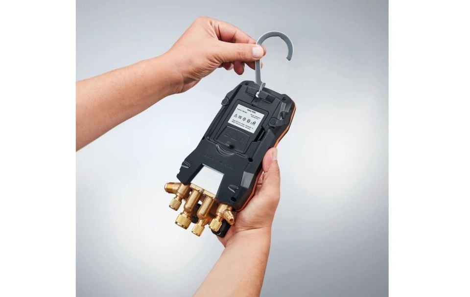 testo 558s Akıllı Vakum Seti - Kablosuz Sıcaklık ve Vakum Problarına Sahip Akıllı Dijital Manifold