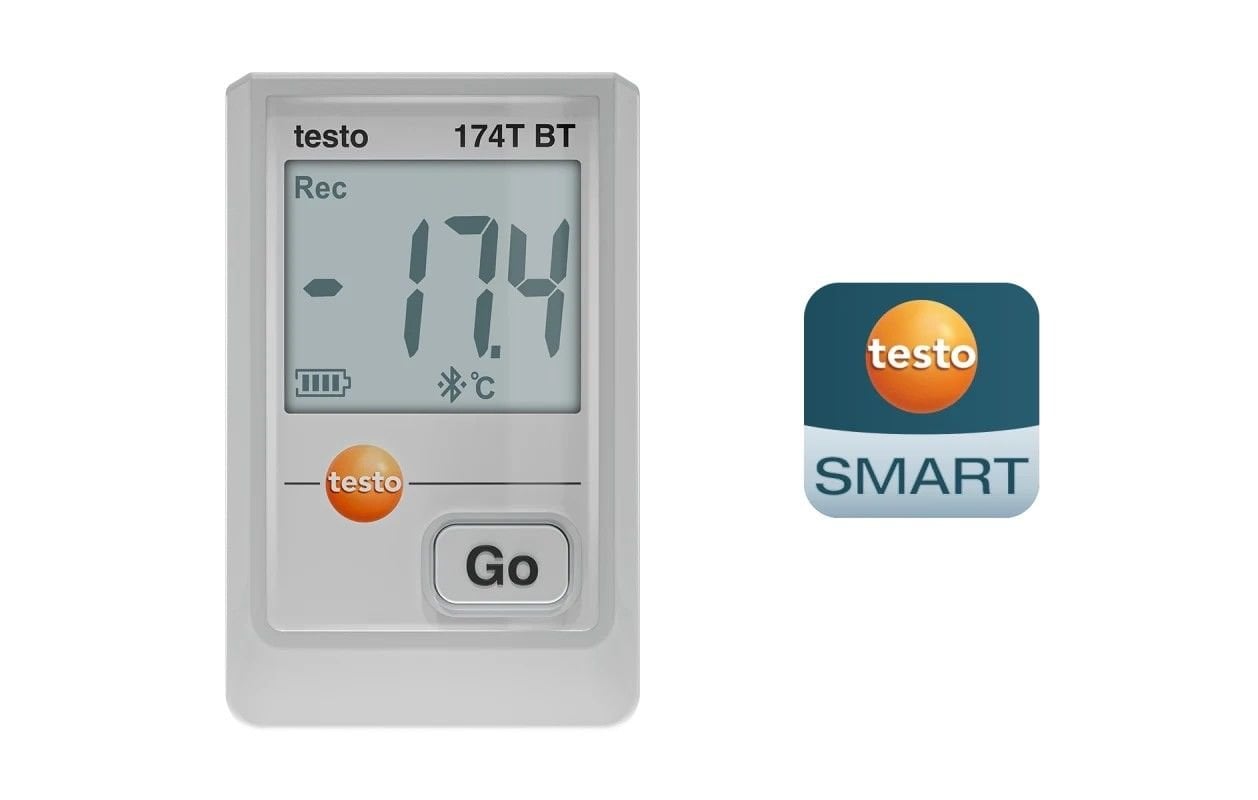 TESTO 174T BT (Bluetooth®) Sıcaklık Kaydedici