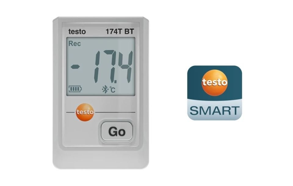 TESTO 174T BT (Bluetooth®) Sıcaklık Kaydedici
