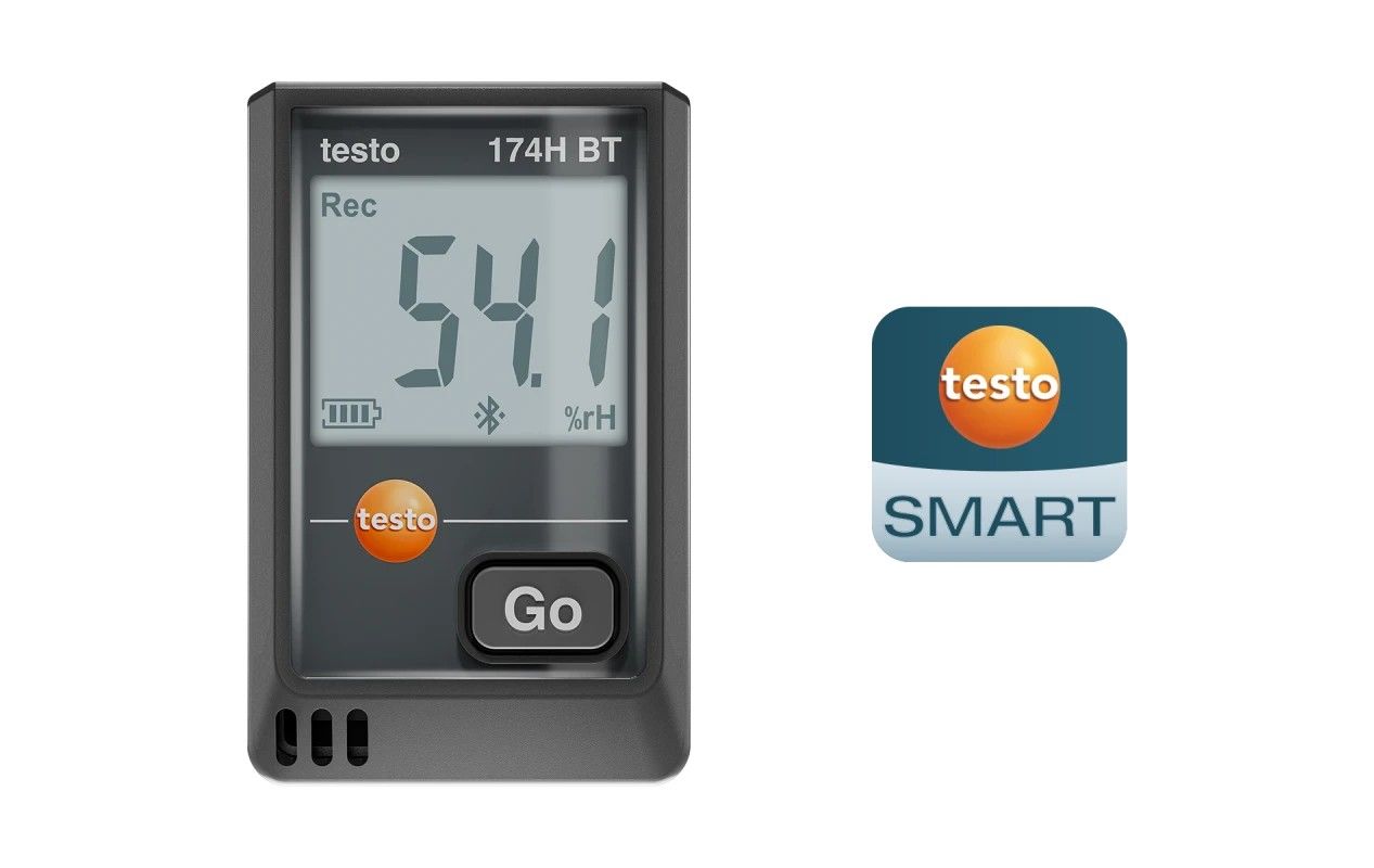 TESTO 174H BT (Bluetooth®) Sıcaklık Kaydedici
