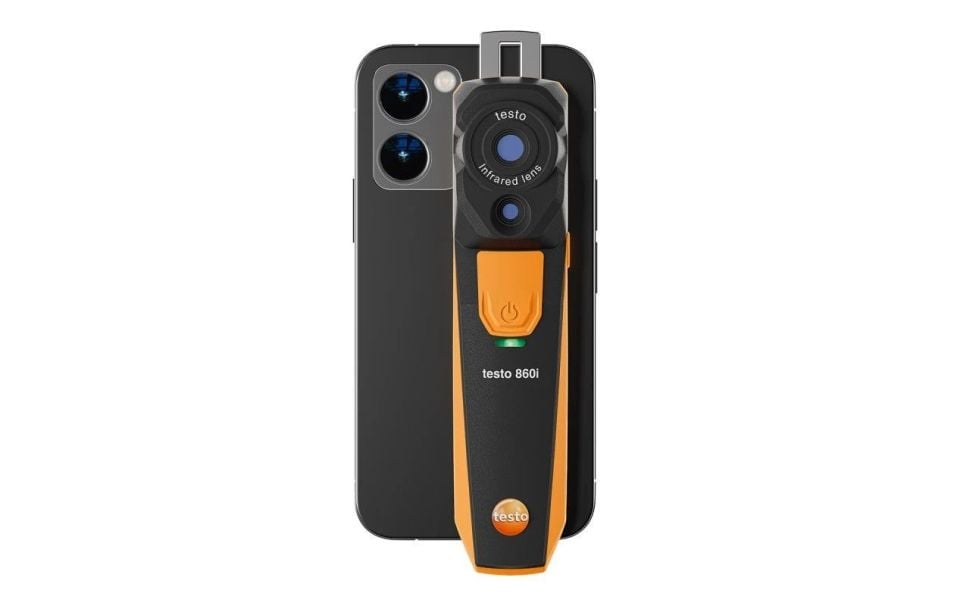 Testo 860i wireless thermal imager for smartphones