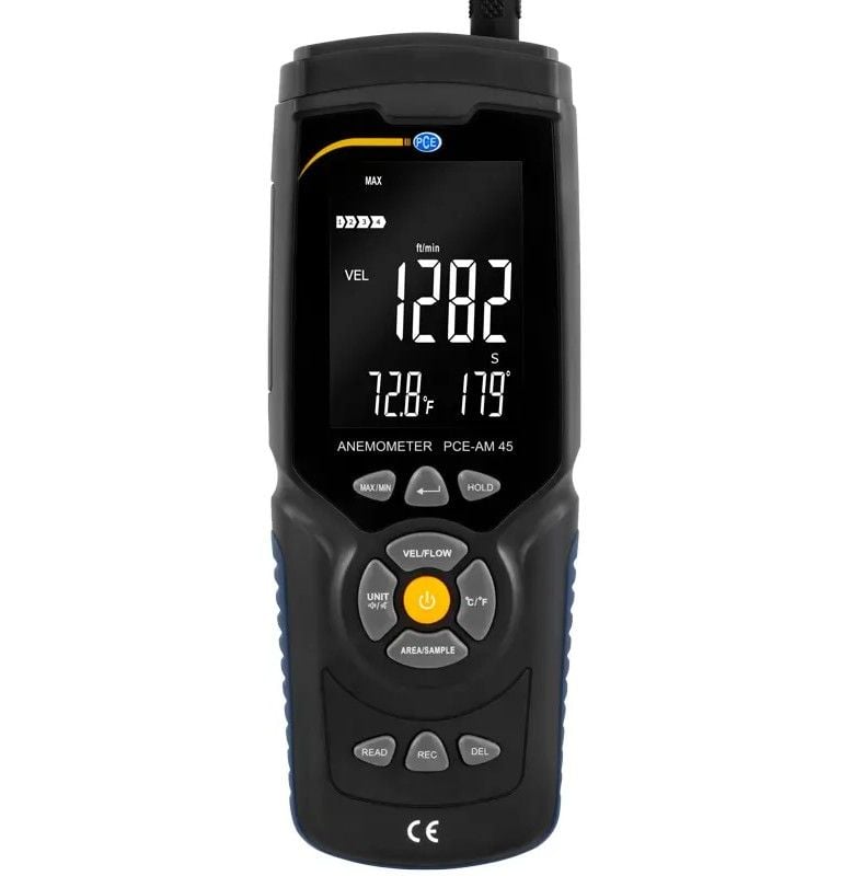 PCE-AM 45 Rüzgar Hızı ve Yönü Ölçer