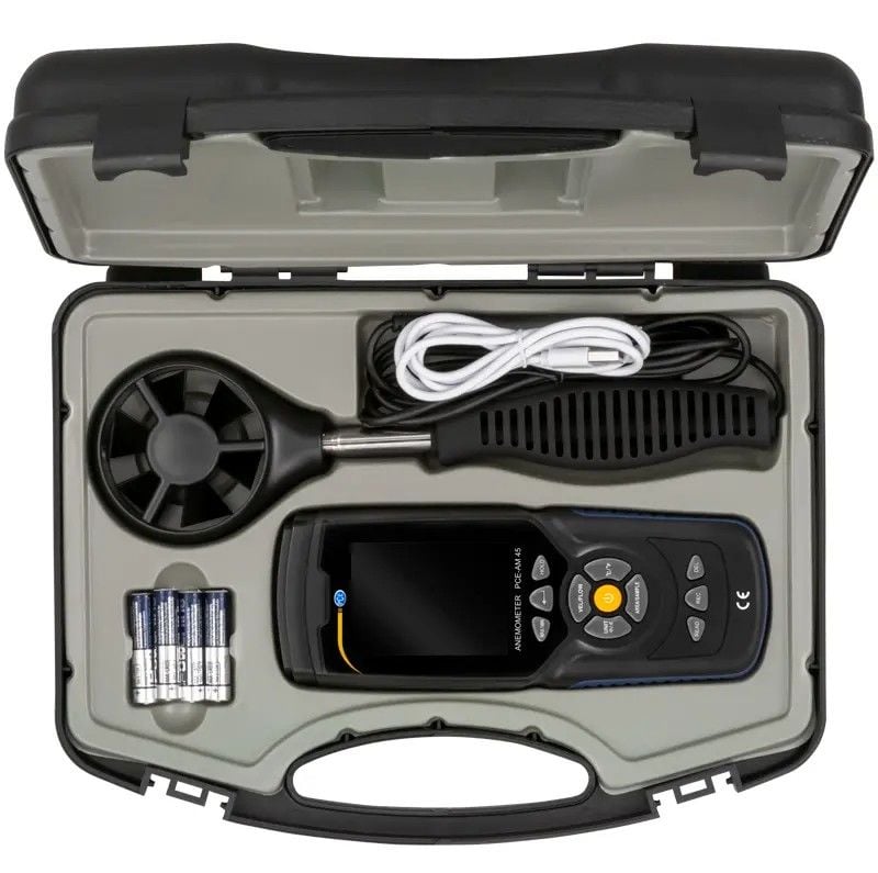 PCE-AM 45 Rüzgar Hızı ve Yönü Ölçer