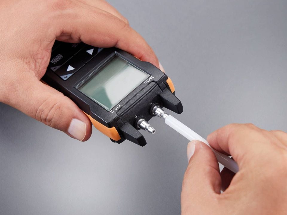 testo 512-1  App Bağlantılı Dijital Fark Basınç Ölçer