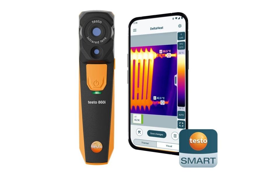 Testo 860i Termal Kamera + Samsung Tablet Hediye
