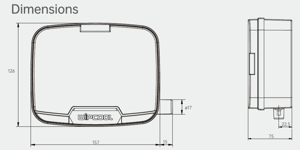 Wipcool - P15J - Drenaj Suyu Atomizörü