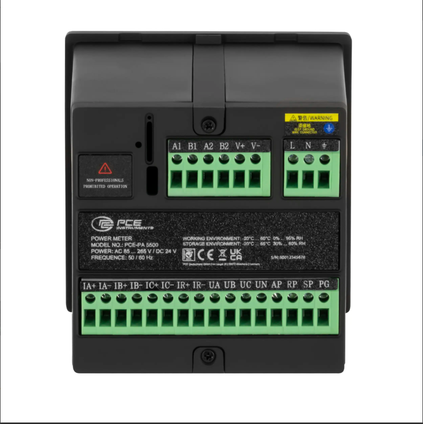 PCE-PA 5500 Üç Fazlı Güç Ölçer