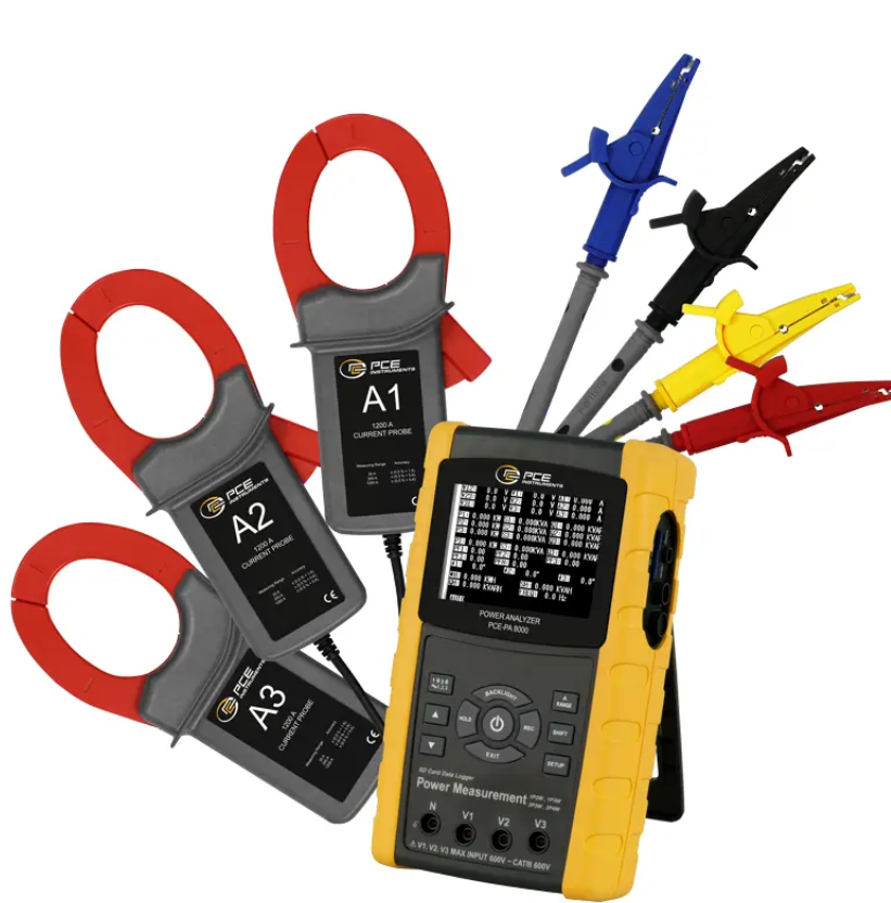 PCE-PA 8000 Üç-Fazlı Güç Ölçer
