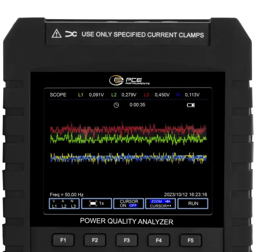 PCE-PA 8500 Üç Fazlı Güç Ölçer