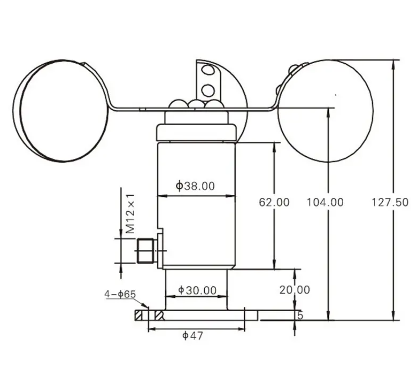 PCE-FST-200-201-I Akış Hızı Ölçer