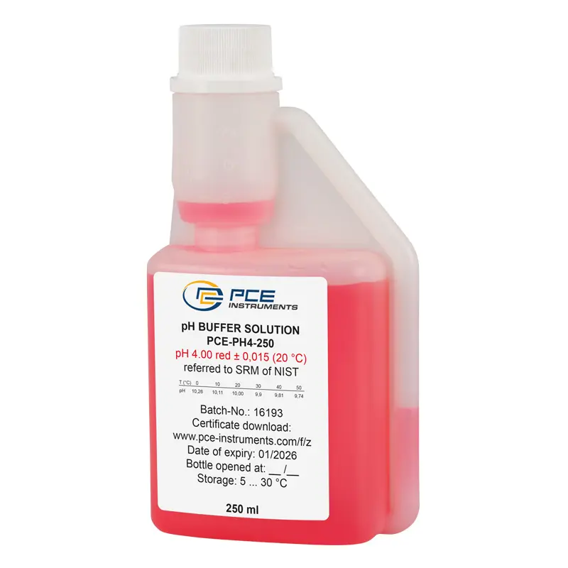 pH4 - 250 ml Kalibrasyon Sıvısı / Kalibrasyon Çözeltisi