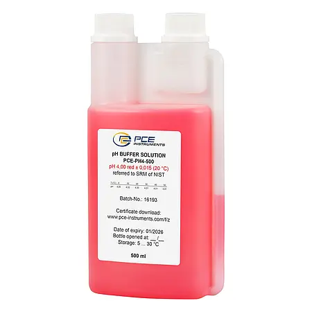 pH4 - 500 ml Kalibrasyon Sıvısı / pH Çözeltisi