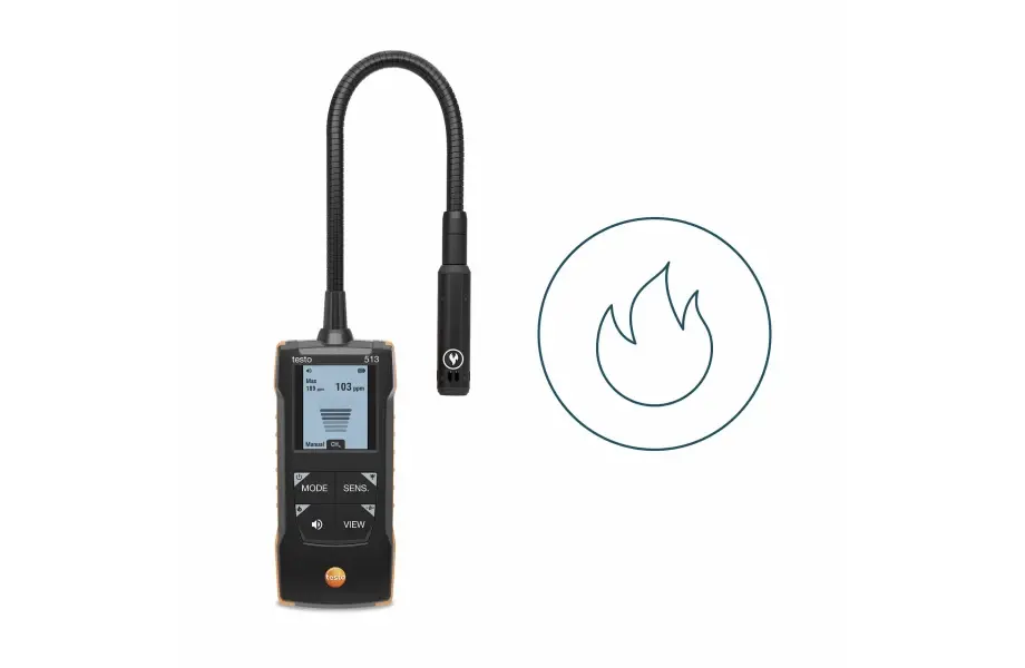 testo 513 Doğalgaz Kaçak Dedektörü