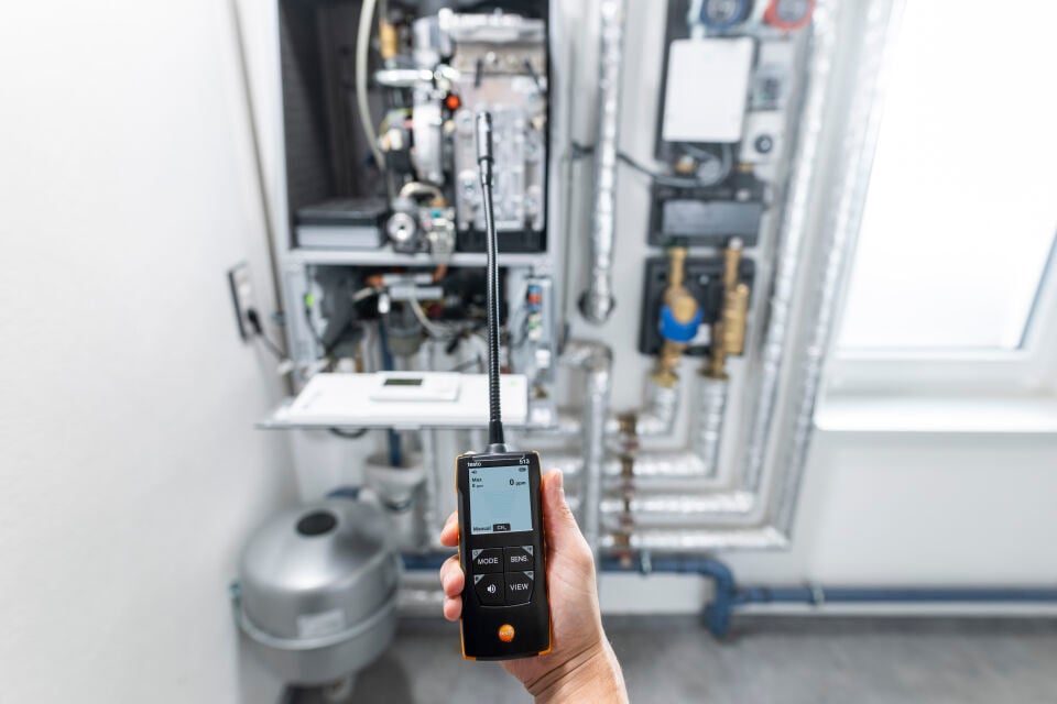 testo 513 Gaz Kaçak Dedektörü